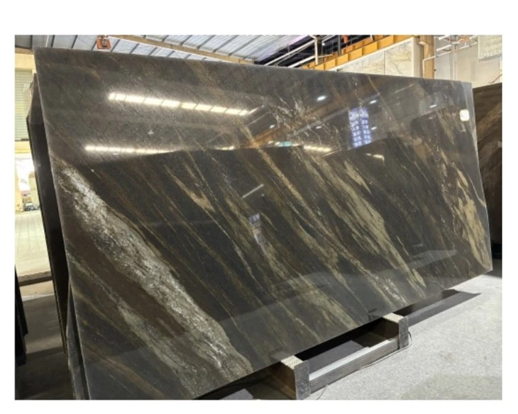 Quicksand Brown Granite Slabs For Luxury Villa Kitchen Counters Quicksand Brown Granite Slabs For Luxury Villa Kitchen Counters